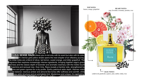 SENSE DUBAI RAZA Perfumy