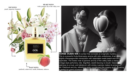 SENSE DUBAI 606, Perfumy arabskie