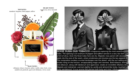SENSE DUBAI OUD TOBACCO, Perfumy arabskie