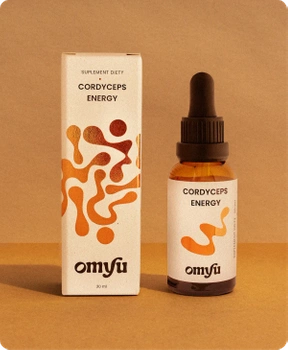 OMYU - Cordyceps Energy - ekstrakt w kroplach
