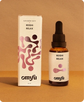 OMYU - Reishi Relax - ekstrakt w kroplach