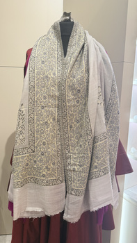 Paszmina kaszmirowa naturalna kani 12