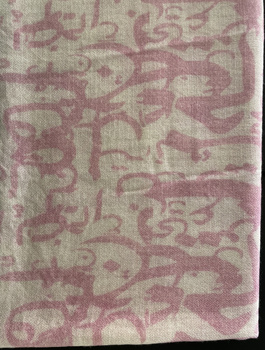 PASZMINA KASZMIROWA KANI BEŻOWO-SZARA